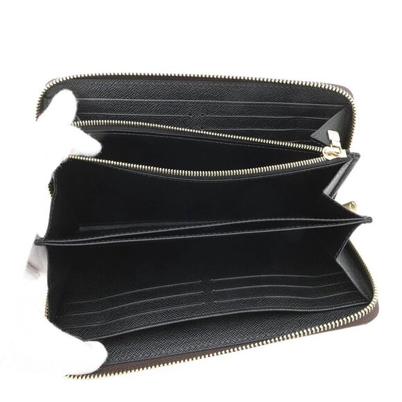 LOUIS VUITTON Zippy Wallet Monogram Reverse Canvas Noir M82444 - Picture 10 of 11